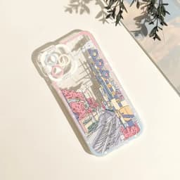 Anime Scenery Flower Pattern Case for Motorola Moto G53 G22 G32 G52 G30 Edge 40 Pro G71 G72 G73 G60S G9 Plus Clear Soft Cover