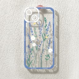 Anime Scenery Flower Pattern Case for Motorola Moto G53 G22 G32 G52 G30 Edge 40 Pro G71 G72 G73 G60S G9 Plus Clear Soft Cover