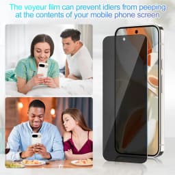 1-3PCS 9H Privacy Tempered Glass for Google Pixel 10 9 8 7 6 5 Pro XL A 3D Full Coverage Anti-Spy Screen Protector