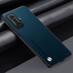 Luxury PU Leather Case For Xiaomi Poco F4 GT Matte Cover Silicone Full Camera Protection Phone Case For Redmi K50 Gaming Coque