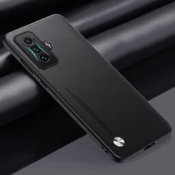 Luxury PU Leather Case For Xiaomi Poco F4 GT Matte Cover Silicone Full Camera Protection Phone Case For Redmi K50 Gaming Coque