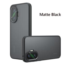 Airbag Super Protection Soft TPU+PC Clear Matte Back Cover For Xiaomi Poco F7 PocoF7 5G Phone Case