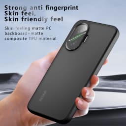 Airbag Super Protection Soft TPU+PC Clear Matte Back Cover For Xiaomi Poco F7 PocoF7 5G Phone Case