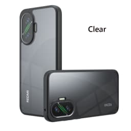 Airbag Super Protection Soft TPU+PC Clear Matte Back Cover For Xiaomi Poco F7 PocoF7 5G Phone Case