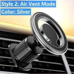 Magnetic Car Phone Holder Stand Magnet Car Mount Support GPS Mobile Bracket in Car For Macsafe iPhone 15 14 13 12 Samsung Xiaomi