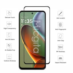 Full Cover For Moto G15 Power G15 Screen protector Front Tempered glass film 9H Anti-Scratch 4/3/2/1PCS