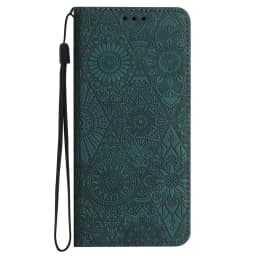 Phone 16 15 14 Plus Vintage Flower Case for iPhone 16 15 14 13 12 11 Pro Xs Max XR 7 8 Case Magnetic Leather Wallet Book Cover