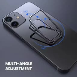 Phone Ring Holder for iPhone Pro Xiaomi Finger Kickstand 360 Degree Rotation Metal Cell Phone Ring Grip Foldable Cellphone Stand
