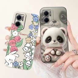 For Xiaomi Redmi 10 5G Elegant Sunflower Tulip Printed Phone Case For Redmi Note 11E Redmi10 5G Soft Silicone Shockproof Cases