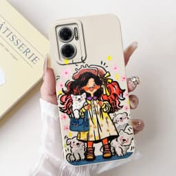 For Xiaomi Redmi 10 5G Elegant Sunflower Tulip Printed Phone Case For Redmi Note 11E Redmi10 5G Soft Silicone Shockproof Cases
