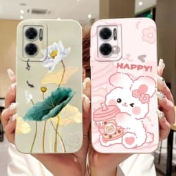 For Xiaomi Redmi 10 5G Elegant Sunflower Tulip Printed Phone Case For Redmi Note 11E Redmi10 5G Soft Silicone Shockproof Cases