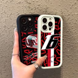 Charles Leclerc 16 F1 Phone Case for iPhone 16e 16 15 14 13 12 11 Pro Max Mini XR XS X 7 8 6 6s Plus Soft TPU Back Cover