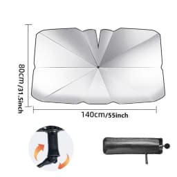 Upgraded Car Sunshade Umbrella Car Front Window Sunshade Cover Car Sunshade Cover Car Windshield Protection Auto Accessories