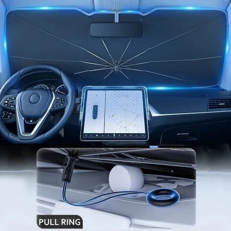 Upgraded Car Sunshade Umbrella Car Front Window Sunshade Cover Car Sunshade Cover Car Windshield Protection Auto Accessories