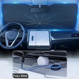 Upgraded Car Sunshade Umbrella Car Front Window Sunshade Cover Car Sunshade Cover Car Windshield Protection Auto Accessories
