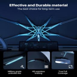 Upgraded Car Sunshade Umbrella Car Front Window Sunshade Cover Car Sunshade Cover Car Windshield Protection Auto Accessories