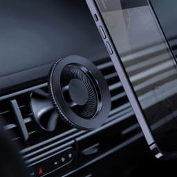 For Magsafe Car Mount Magnetic Car Air Vent Clip Cell Phone Holder 360° Rotation Magnet Car Phone Stand for iPhone Xiaomi Huawei