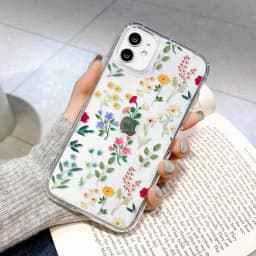 Flower Phone Case For iPhone 13 Case iPhone 16 11 12 17 14 15 Pro Max 12 13 Mini 7 8 Plus XR XS X SE Shockproof Clear Soft Cover