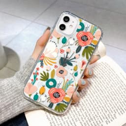 Flower Phone Case For iPhone 13 Case iPhone 16 11 12 17 14 15 Pro Max 12 13 Mini 7 8 Plus XR XS X SE Shockproof Clear Soft Cover