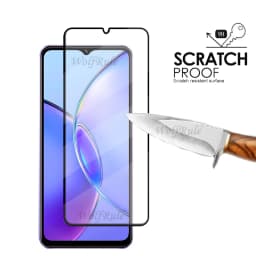 6-in-1 For Vivo Y17S Glass For Vivo Y17S Tempered Glass Phone Film Full Cover Glue 9H Screen Protector For Vivo Y17S Lens Glass