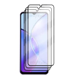 6-in-1 For Vivo Y17S Glass For Vivo Y17S Tempered Glass Phone Film Full Cover Glue 9H Screen Protector For Vivo Y17S Lens Glass