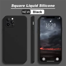 Original Liquid Silicone Case For iPhone 15 14 13 12 11 Pro Max Mini X XR XS 7 8 Plus SE 2020 Shockproof Soft Phone Case Etui