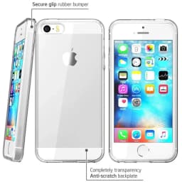 Case For iPhone SE 5S 5 TPU Silicon Durable Clear Transparent Soft Case for APPLE iPhone SE 5S 5 protective Back Cover