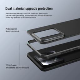 Nillkin for Xiaomi Mi 15T Pro/15T/14T Pro/14T/14 Pro/14 5G Case 360 PC Hard Full Frosted Back Cover Camera Protection for Mi14