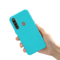 For Realme 5 Pro Case RMX1971 Cute Pure Color Candy Soft Silicone Phone Cases For Oppo Realme 5 5i 5s 5Pro Back Cover Coque Bags