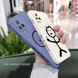 Line Man Phone Case For Xiaomi Poco F8 F7 X7 M6 X6 M5S F5 X5 F4 X4 M4 F3 X3 M3 Pro Ultra 4G 5G GT Liquid Silica Cover