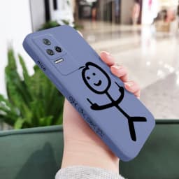 Line Man Phone Case For Xiaomi Poco F8 F7 X7 M6 X6 M5S F5 X5 F4 X4 M4 F3 X3 M3 Pro Ultra 4G 5G GT Liquid Silica Cover