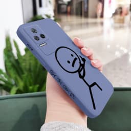 Line Man Phone Case For Xiaomi Poco F8 F7 X7 M6 X6 M5S F5 X5 F4 X4 M4 F3 X3 M3 Pro Ultra 4G 5G GT Liquid Silica Cover