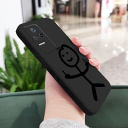 Line Man Phone Case For Xiaomi Poco F8 F7 X7 M6 X6 M5S F5 X5 F4 X4 M4 F3 X3 M3 Pro Ultra 4G 5G GT Liquid Silica Cover