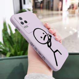 Line Man Phone Case For Xiaomi Poco F8 F7 X7 M6 X6 M5S F5 X5 F4 X4 M4 F3 X3 M3 Pro Ultra 4G 5G GT Liquid Silica Cover