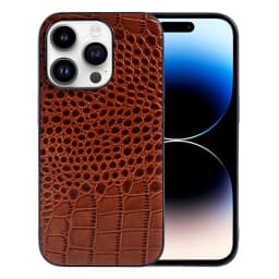 Genuine Leather Cover Phone Case for Apple IPhone 13 18 Pro Max 15Pro 16 12 11 XR 7 8 16E SE2022 Cowhide Fundal Back Shell Capa