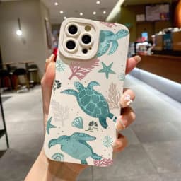 Colorful Painted Soft Silicone Phone Case For iPhone 17 11 12 13 14 15 16 Pro Max XS XR 7 8 Plus 16E 17 Air Shockproof TPU Cover