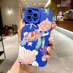Colorful Painted Soft Silicone Phone Case For iPhone 17 11 12 13 14 15 16 Pro Max XS XR 7 8 Plus 16E 17 Air Shockproof TPU Cover