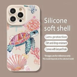 Colorful Painted Soft Silicone Phone Case For iPhone 17 11 12 13 14 15 16 Pro Max XS XR 7 8 Plus 16E 17 Air Shockproof TPU Cover