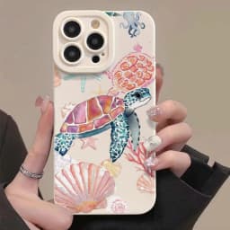 Colorful Painted Soft Silicone Phone Case For iPhone 17 11 12 13 14 15 16 Pro Max XS XR 7 8 Plus 16E 17 Air Shockproof TPU Cover