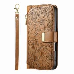 6-Card Zipper Leather Wallet Case for Xiaomi Redmi Note 17 Pro Max 15 14 13 12 11 Pro Plus Note14 Pro+ 4G 5G Magnet Flip Cover