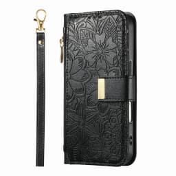 6-Card Zipper Leather Wallet Case for Xiaomi Redmi Note 17 Pro Max 15 14 13 12 11 Pro Plus Note14 Pro+ 4G 5G Magnet Flip Cover