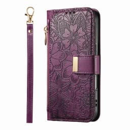 6-Card Zipper Leather Wallet Case for Xiaomi Redmi Note 17 Pro Max 15 14 13 12 11 Pro Plus Note14 Pro+ 4G 5G Magnet Flip Cover