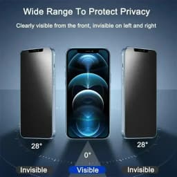 10PCS Privacy Screen Protector15 16 17 14 13 12 11 Pro Max Mini X XS XR 7 8 6 Plus Anti-Spy Screen Protector For iPhone SE 2020