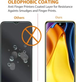 tempered glass For Poco M3 Pro 5G high-definition anti drop screen protector