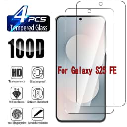 For Samsung Galaxy S25 FE 9H 2/4pcs HD Tempered Glass Film