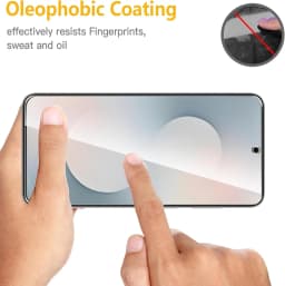 For Samsung Galaxy S25 FE 9H 2/4pcs HD Tempered Glass Film