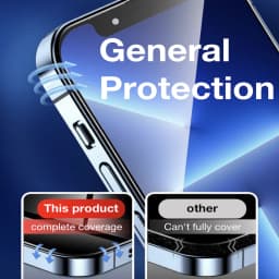 3Pcs For iPhone 16e 16 15 Pro Max Screen Protector Tempered Glass 14 PLUS 13 12 11 XR XS X Dust Free Phone With Install Kit