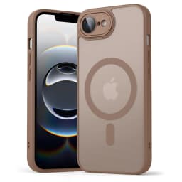 Luxury Matte Magnetic Translucent Case For iPhone 16e Shockproof Protective Cover For Magsafe iPhone 17e Wireless Charge Cover