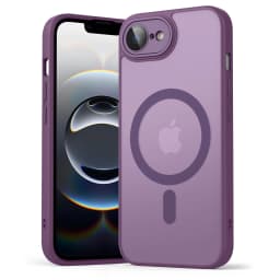 Luxury Matte Magnetic Translucent Case For iPhone 16e Shockproof Protective Cover For Magsafe iPhone 17e Wireless Charge Cover