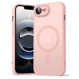 Luxury Matte Magnetic Translucent Case For iPhone 16e Shockproof Protective Cover For Magsafe iPhone 17e Wireless Charge Cover